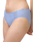 Mid Rise Full Coverage Lace Brief FP-1708