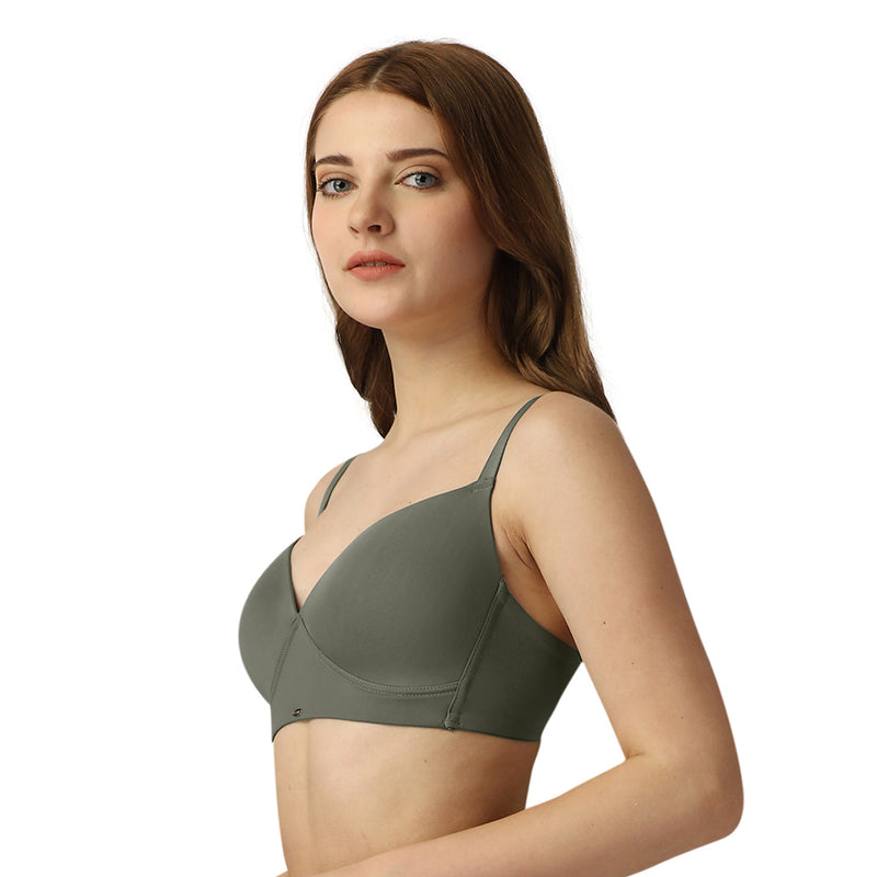 Full Coverage Padded Non-Wired T-shirt Bra