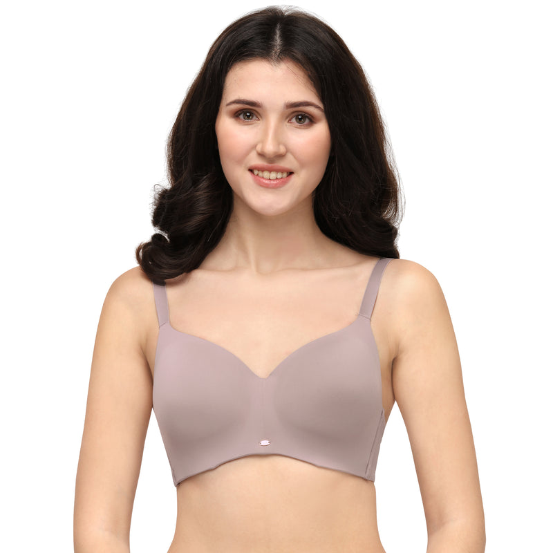 Full Coverage Padded Non-Wired Ultra Soft Seamless Bra Combo CB