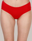 Mid Rise High Coverage Solid Colour Cotton Stretch Brief Panty (Assorted Pack of 2)