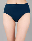 High Waist Full Coverage Solid Cotton Briefs (Pack of 3)