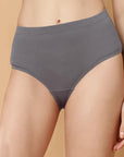 Tummy-Smoothing High Waist Cotton Briefs – Pack of 3