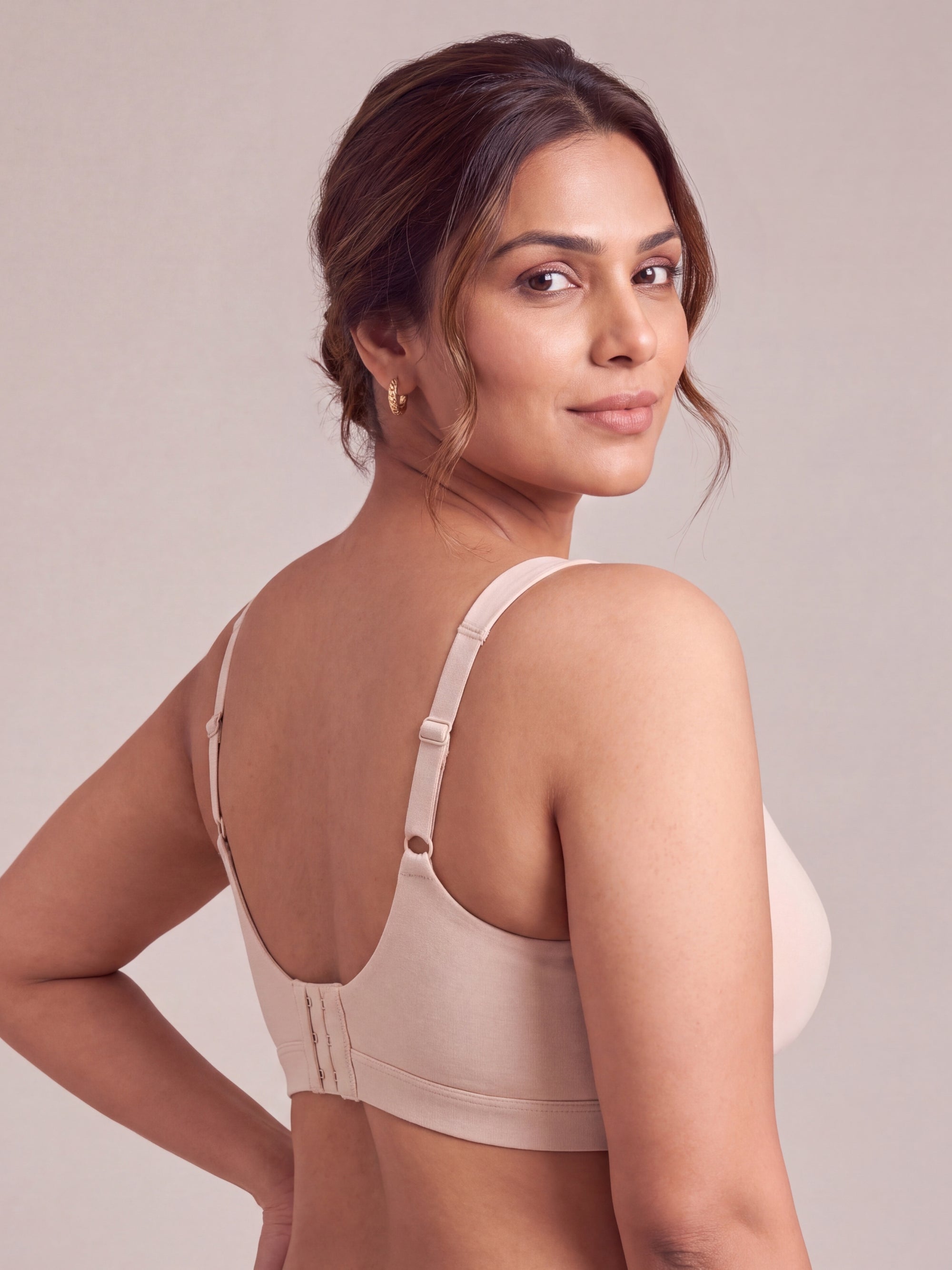 Full Coverage Padded Non-Wired High Impact Cotton Sports Bra