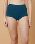 High Rise Full Coverage Cotton Spandex Boyshorts (Pack of 2)
