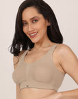 No-Dig Full Coverage Cotton Minimizer Bra