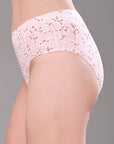 SOIE Woman - High Rise Full Coverage Printed Stretch Cotton Hipster Panty (Assorted Pack of 3) - Panty -for Women
