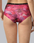 High Rise Full Coverage Printed Boyshorts- FP-1559