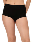 High Rise Full Coverage Cotton Spandex Boyshorts (Pack of 2)