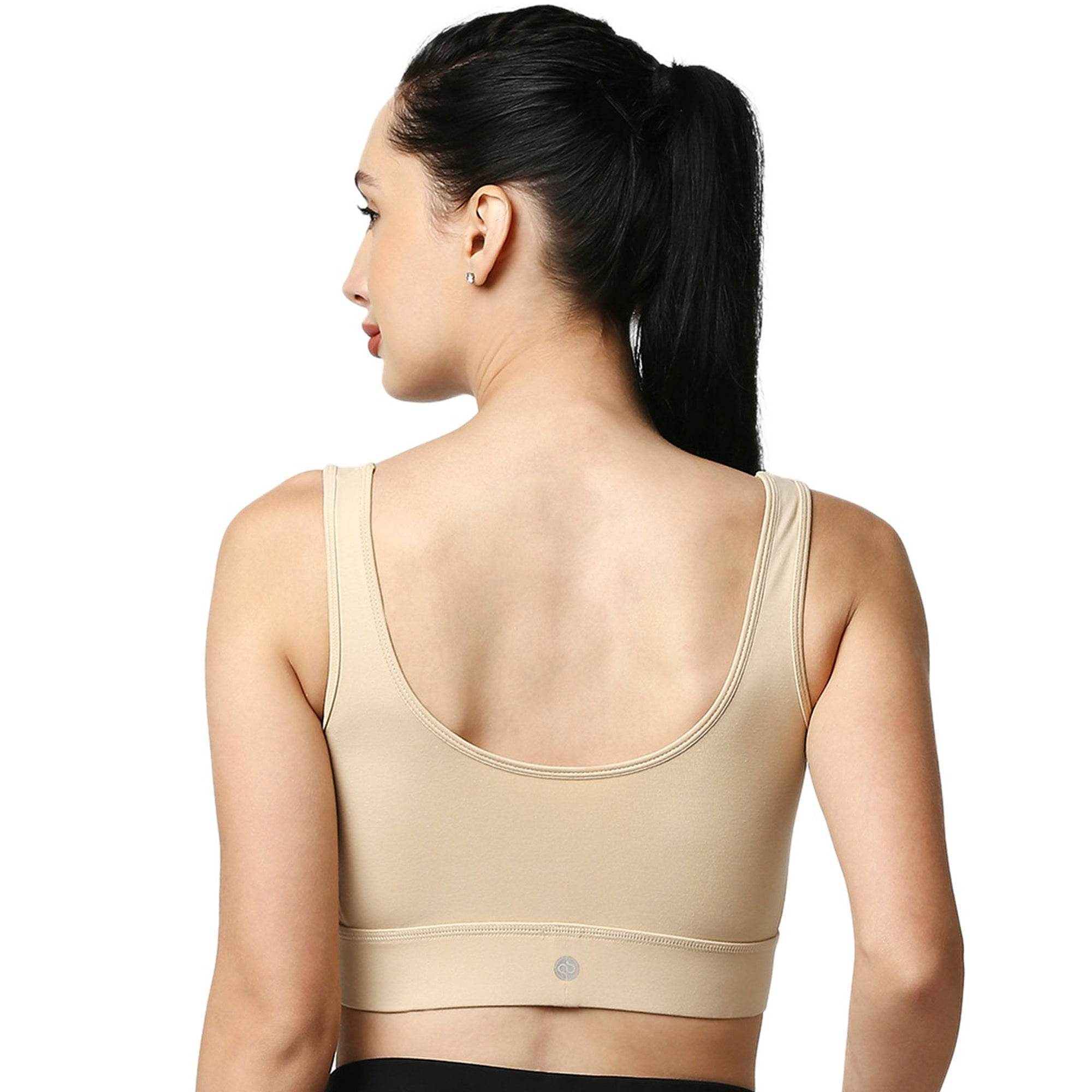 SOIE Woman - Medium Impact Non Padded Non Wired Long Line Sports Bra - Sports Bra -for Women