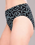 High Rise Full Coverage Printed Stretch Cotton Hipster Panty (Pack of 3) - 3FCB-30