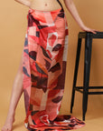 Printed Wrap-Around Sarong