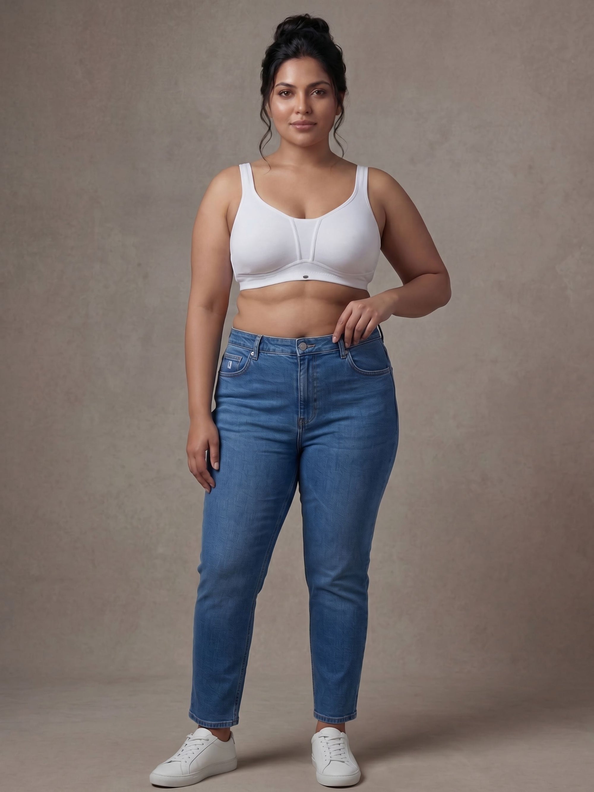 No-Dig Full Coverage Cotton Minimizer Bra