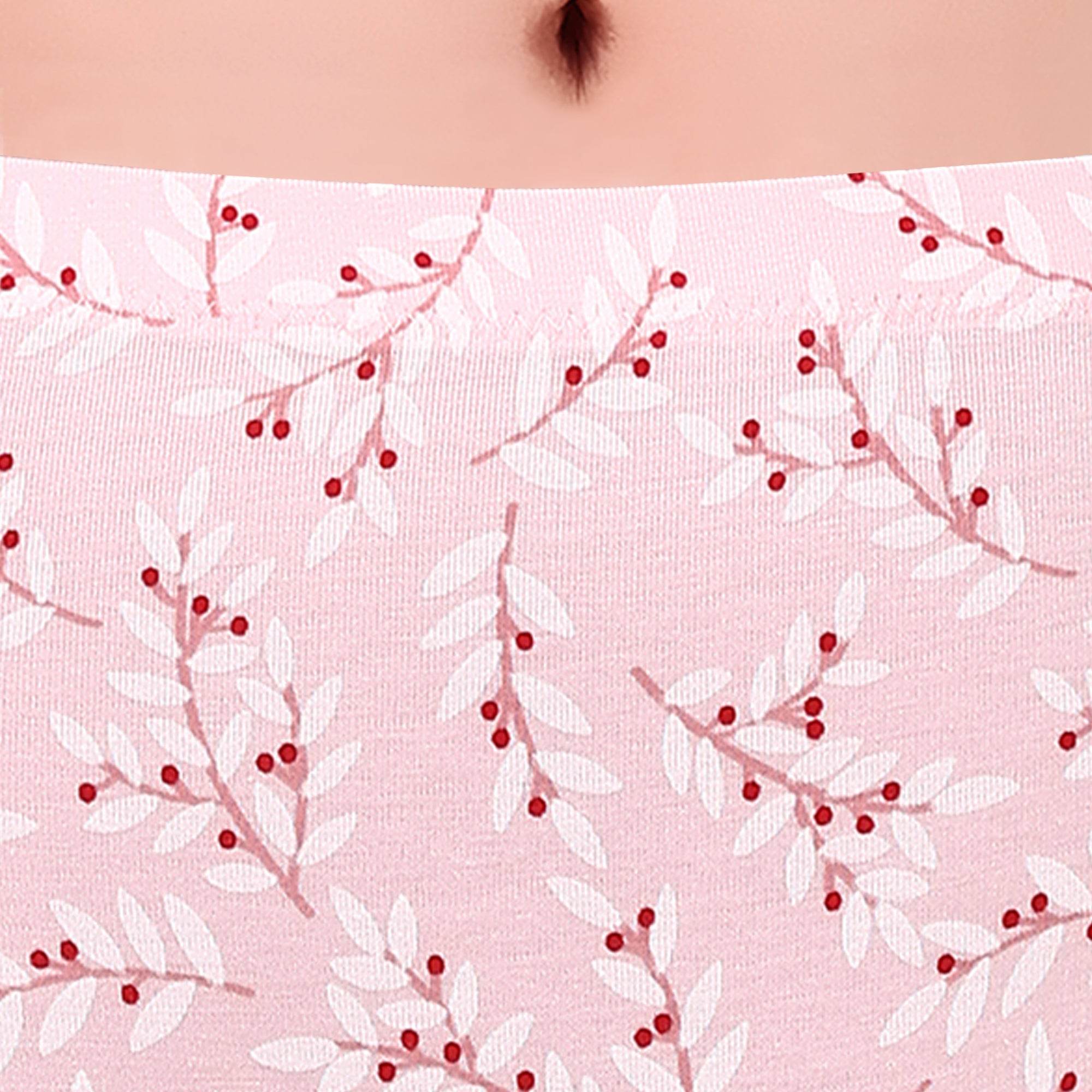 SOIE Woman - High Rise Full Coverage Printed Stretch Cotton Hipster Panty (Pack of 3) - Panty -for Women