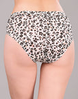 High Rise Full Coverage Printed Stretch Cotton Hipster Panty (Pack of 3) - 3FCB-30