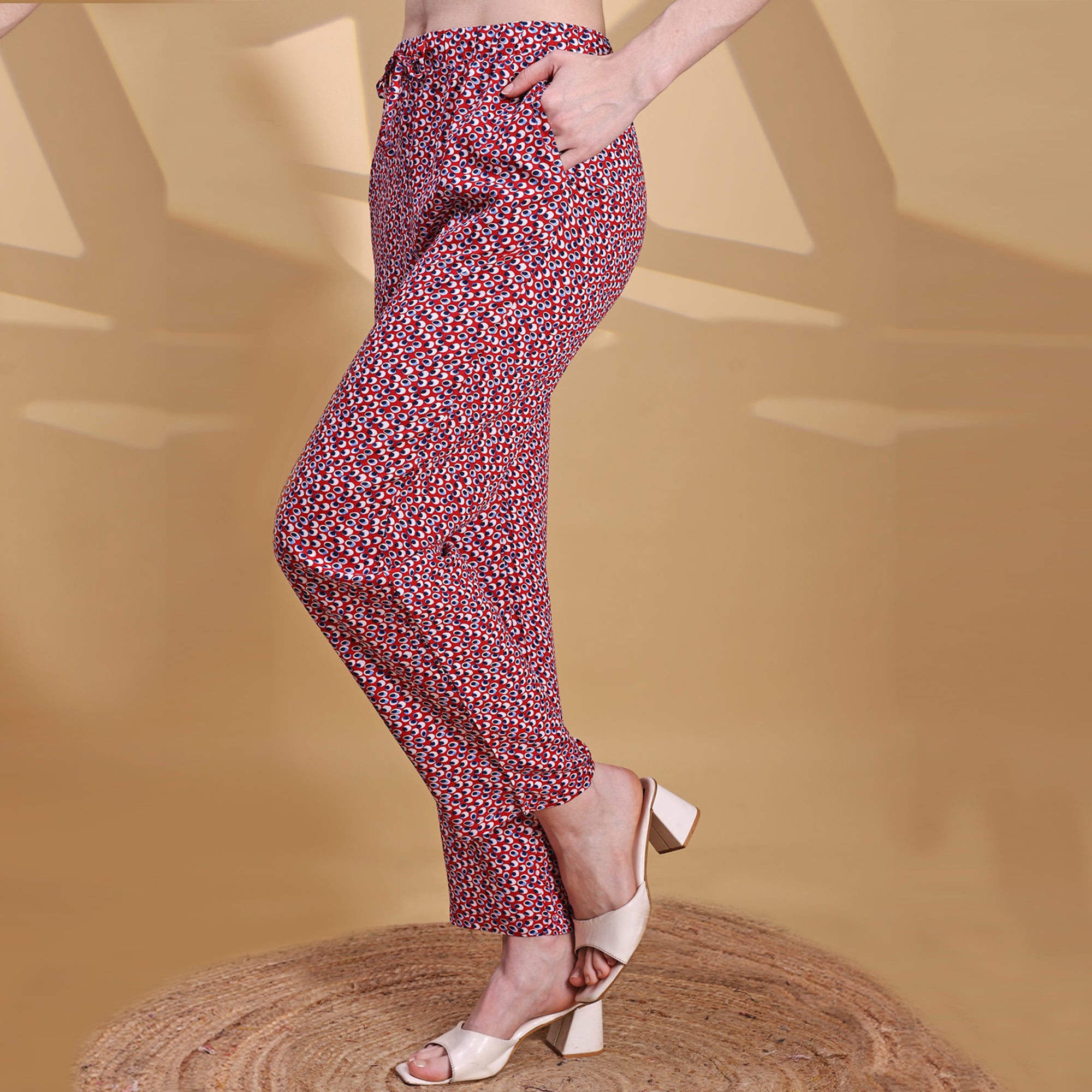 Supersoft Rayon Printed Pyjamas with Pockets