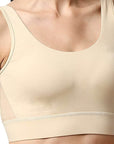SOIE Woman - Medium Impact Non Padded Non Wired Long Line Sports Bra - Sports Bra -for Women