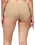 High Rise Full Coverage Cotton Spandex Boyshorts (Pack of 2)