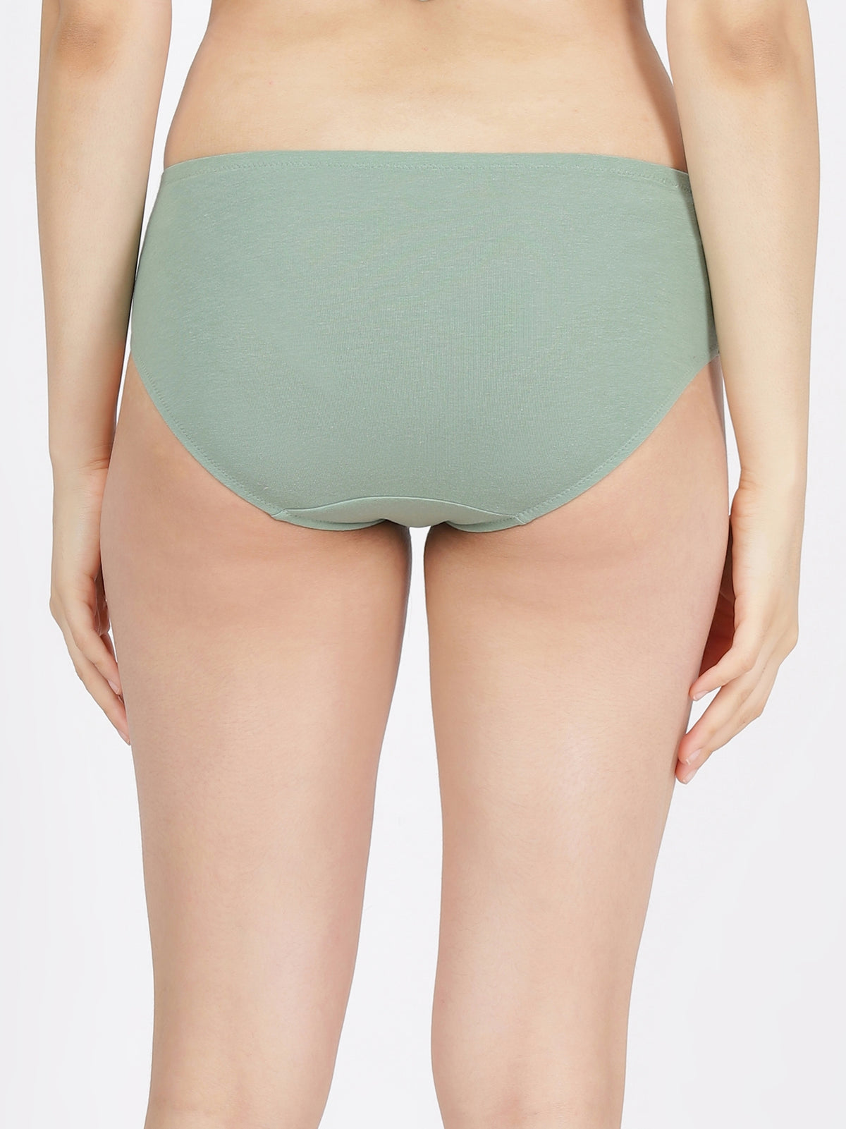 High Rise Full Coverage Cotton Modal Panty with Soft No-Mark Waistband