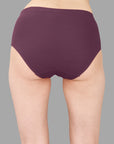 High Waist Full Coverage Solid Cotton Briefs (Pack of 3)