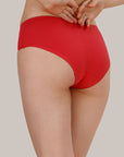 Mid Rise High Coverage Solid Colour Cotton Stretch Brief Panty (Assorted Pack of 2)