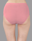 High Waist Full Coverage Solid Cotton Briefs (Pack of 3)