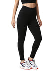 High Waist Ankle Length Sports Leggings With Pockets-AT-2