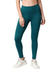 High Waist Ankle Length Sports Leggings With Pockets-AT-2