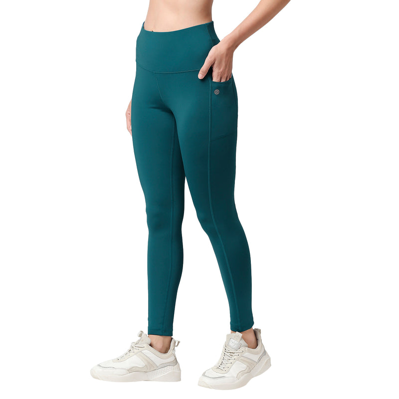 Women's High Rise Full Stretchable Ankle Length Slim Fit Yoga Workout Gym  Tights with Pockets at Rs 230, Navagam, Surat