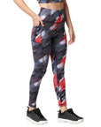 High Waist Ankle Length Sports Leggings With Pockets-AT-4