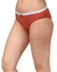 High Rise Full Coverage Solid and Printed Cotton Stretch Hipster Panty (Pack of 3)-3FCB-17