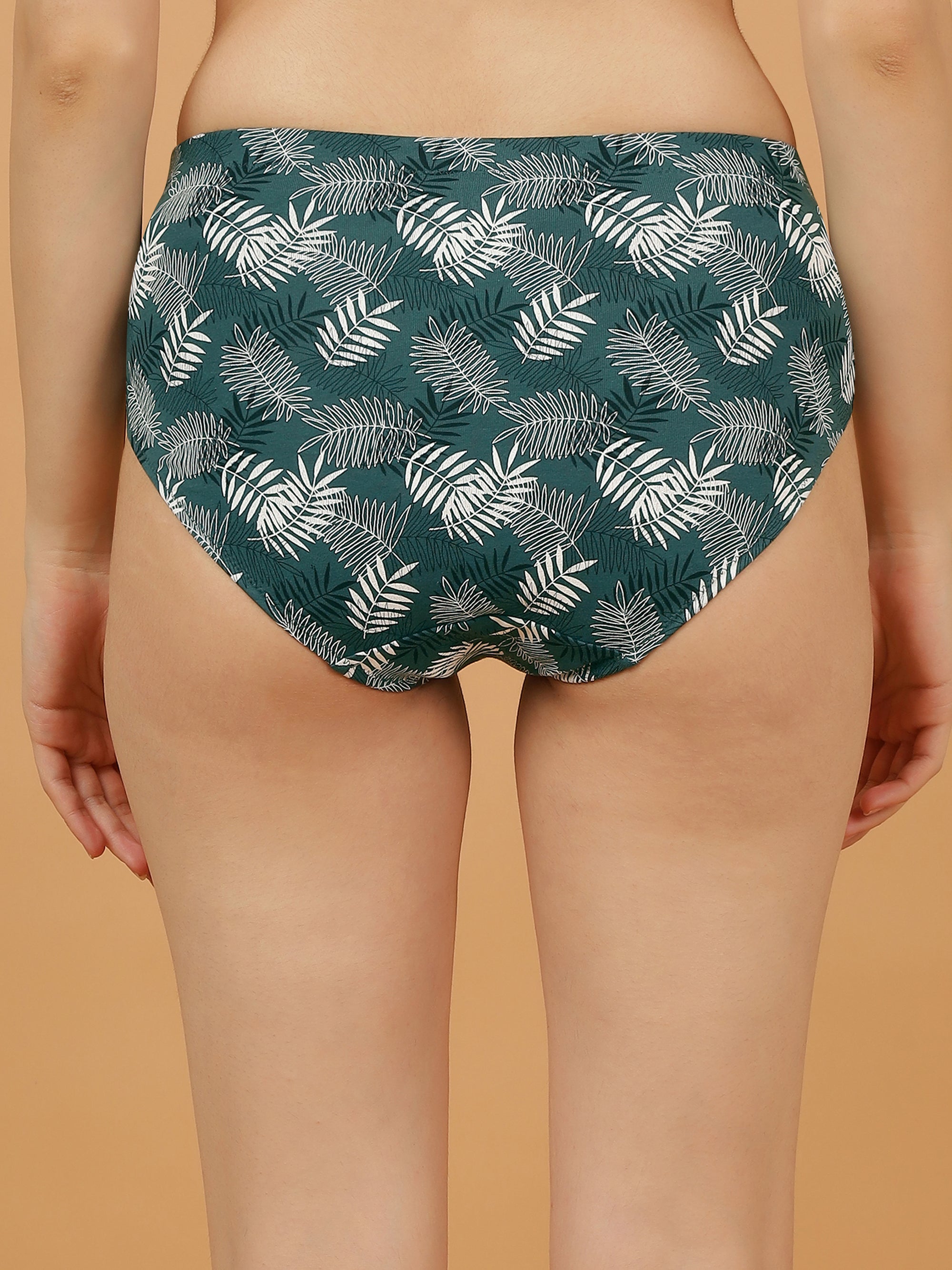 Printed High Rise Cotton Hipsters – Pack of 3