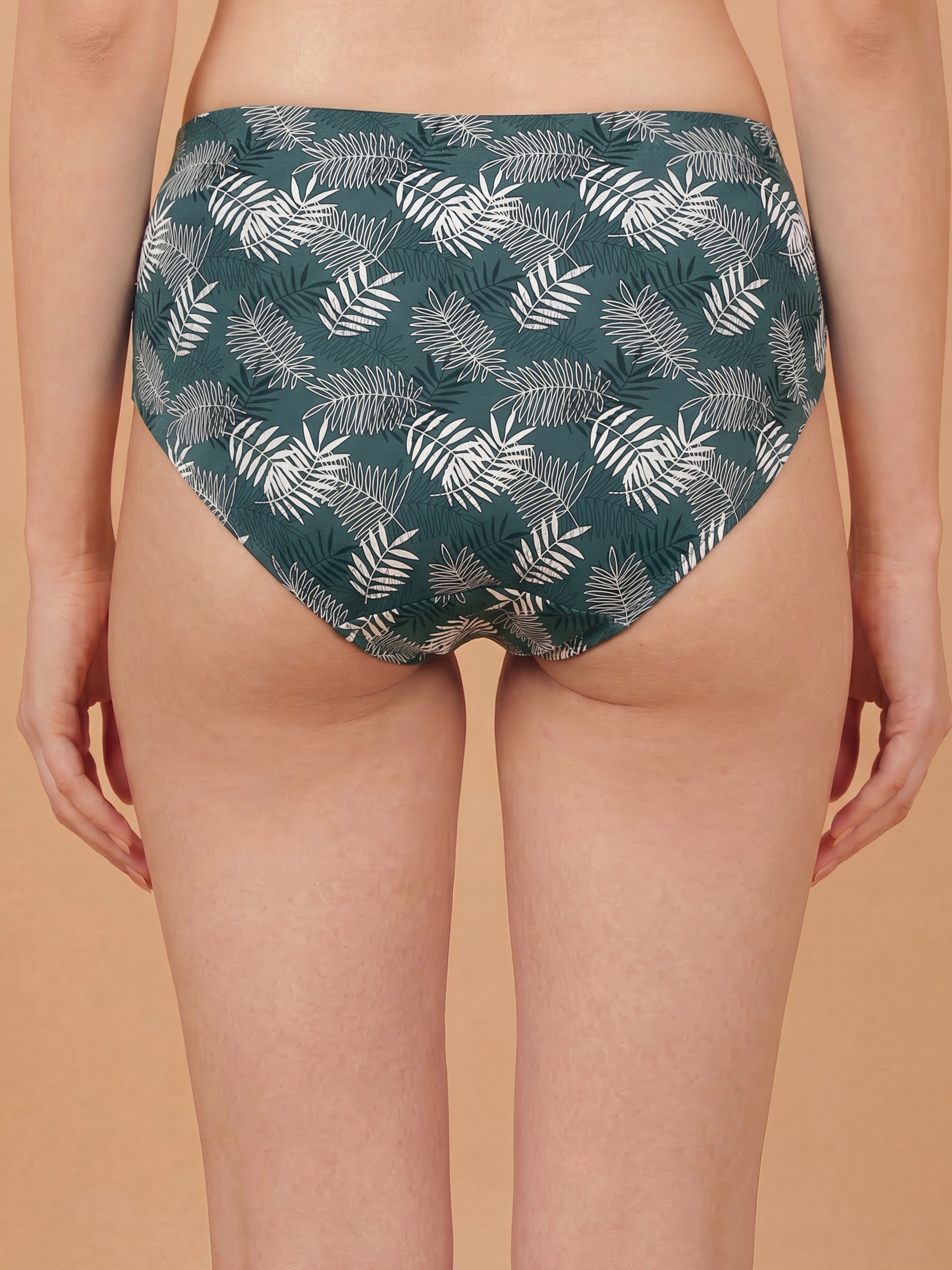 Tummy-Smoothing Printed High Waist Cotton Briefs – Pack of 3