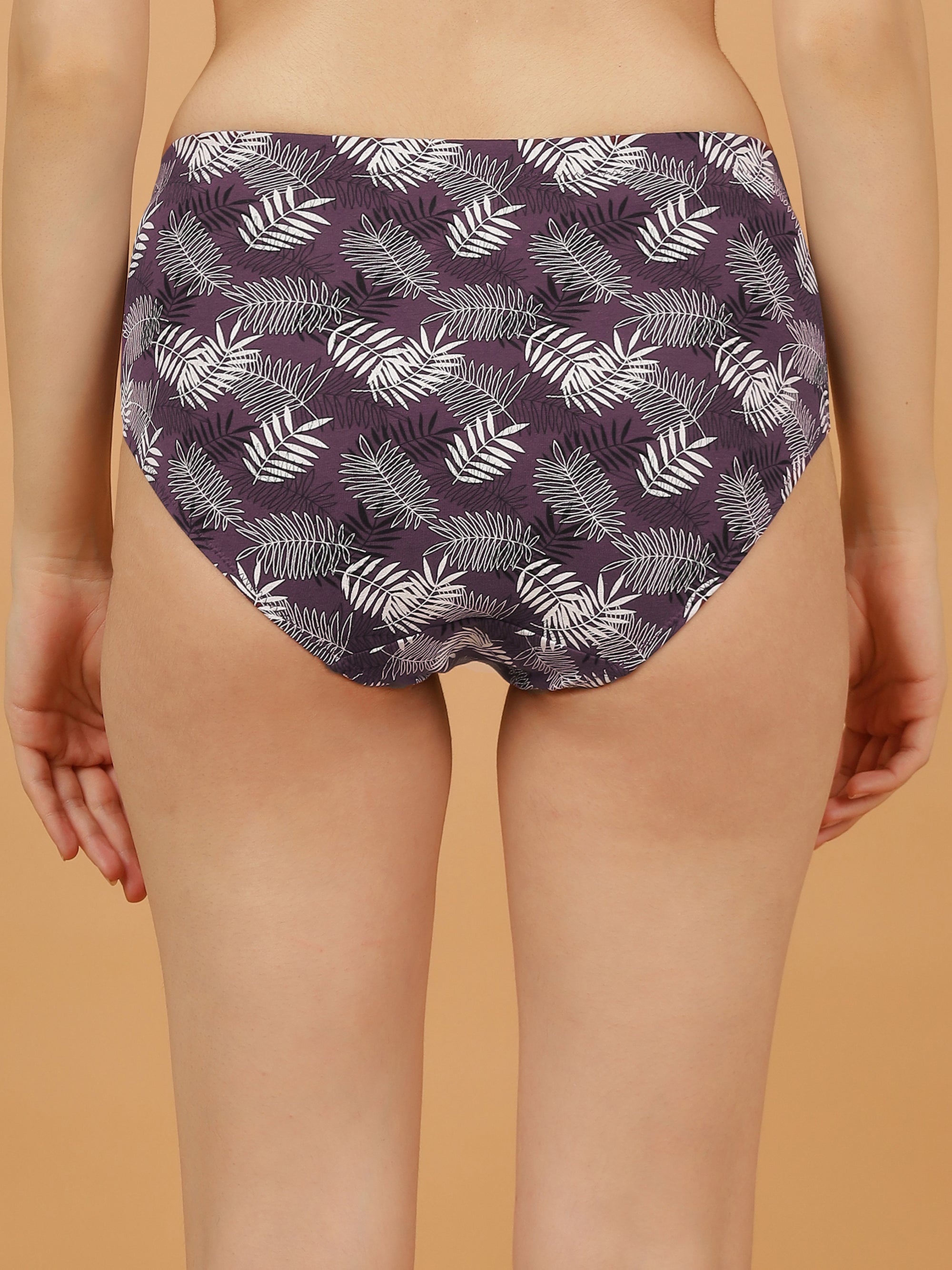 Printed High Rise Cotton Hipsters – Pack of 3
