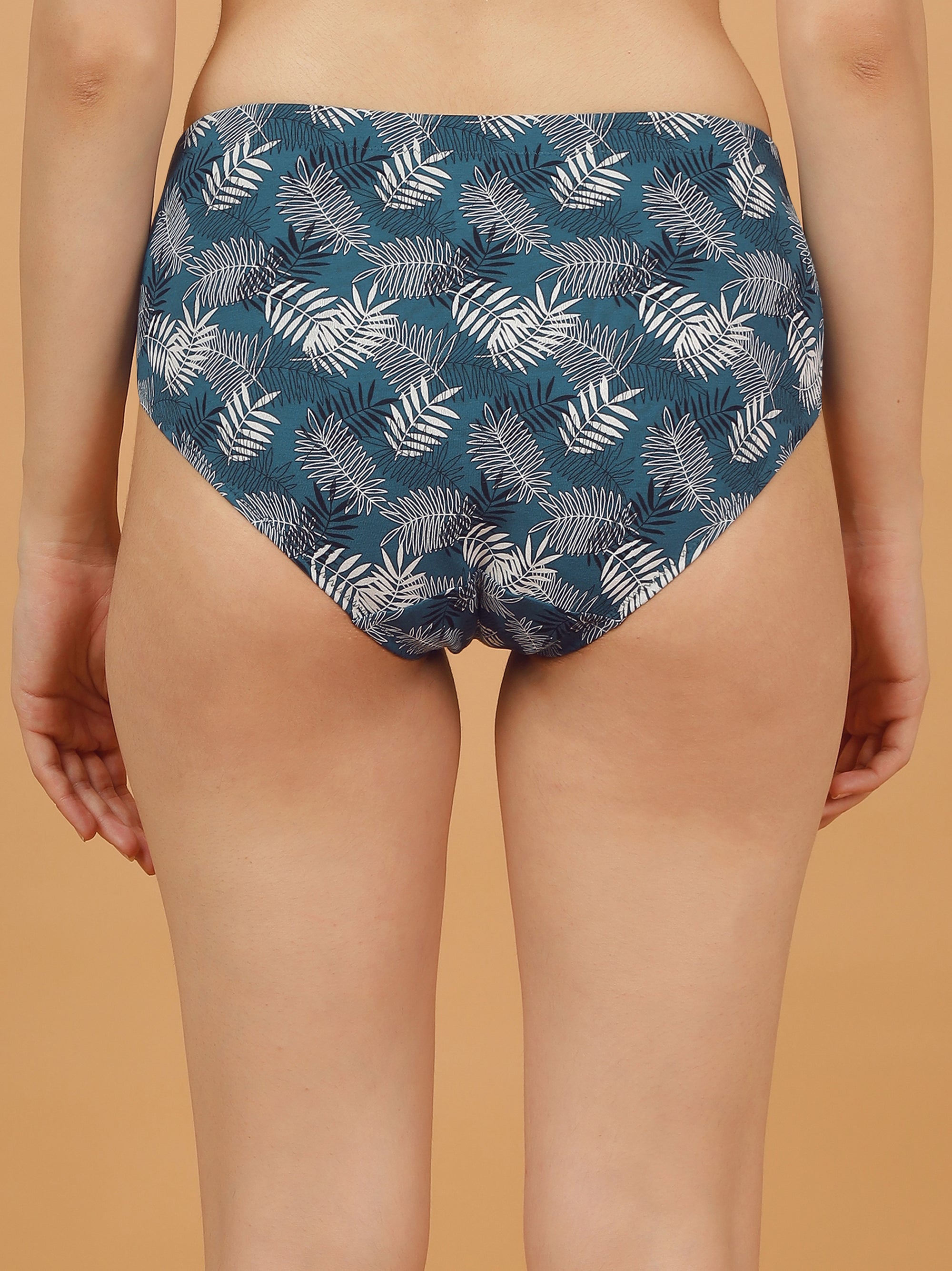 Printed High Rise Cotton Hipsters – Pack of 3