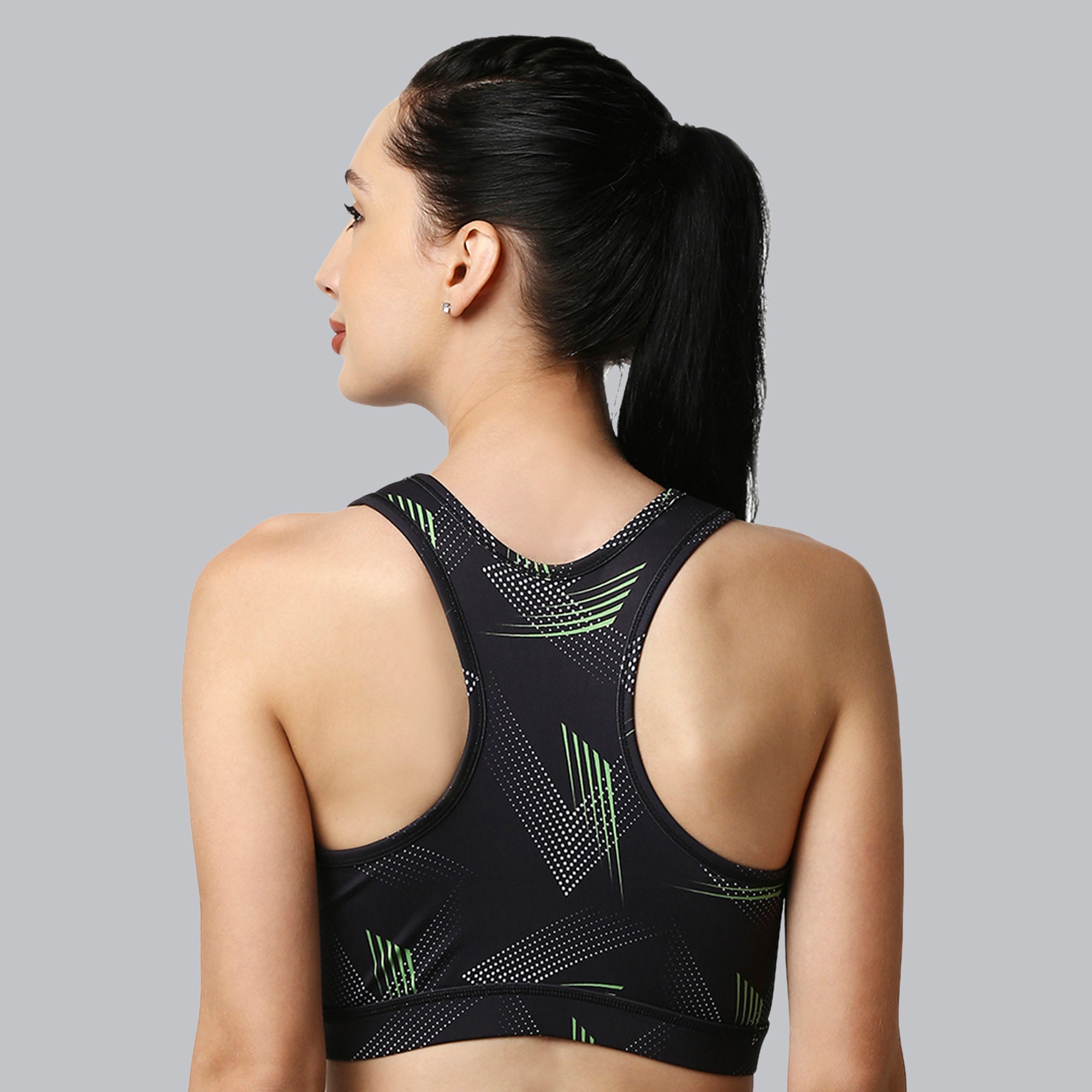 Medium Impact Racerback Sports Bra- AT-3