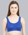 Non Wired Non Padded Full Coverage Low Impact Slip on Sports Bra BB-03A