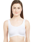 Non Wired Non Padded Full Coverage Low Impact Slip on Sports Bra (Pack of 2) BB-03