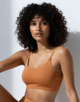 Seamless Cloud Soft Slip-on Lounge Bra with Detachable Straps