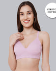 Non Padded Non Wired Full Coverage T-shirt Bra-CB-337