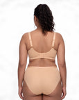 Full Coverage Minimiser Bra with High Waist Brief Set