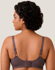 Triple-Layer No-Show Full Coverage Nylon Minimizer Bra