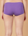 Mid Rise Cotton Hip Hugger Brief with Shiny Edge Waist (Pack of 3)