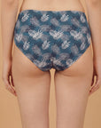 Tummy-Smoothing Printed High Waist Cotton Briefs – Pack of 3