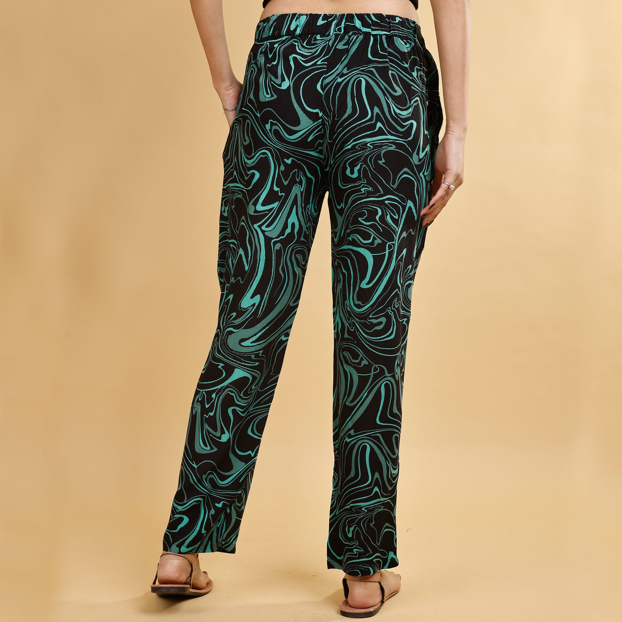 Supersoft Rayon Printed Pyjamas with Pockets
