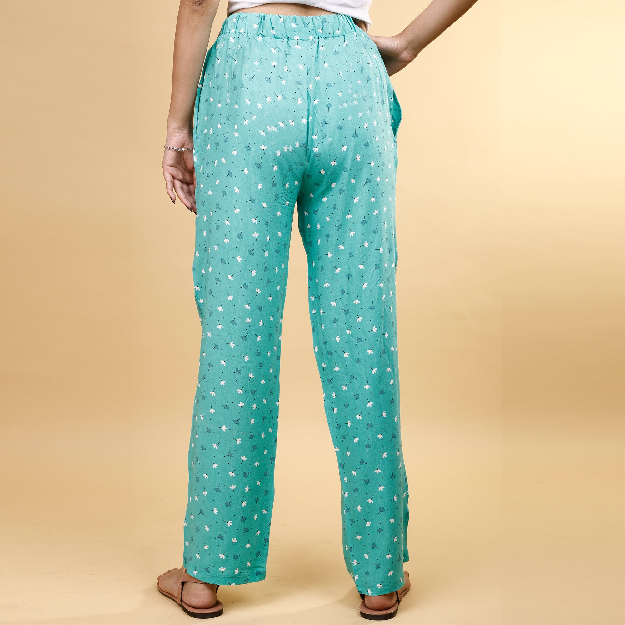 Supersoft Rayon Printed Pyjamas with Pockets