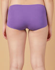 Mid Rise Cotton Hip Hugger Brief with Shiny Edge Waist (Pack of 3)
