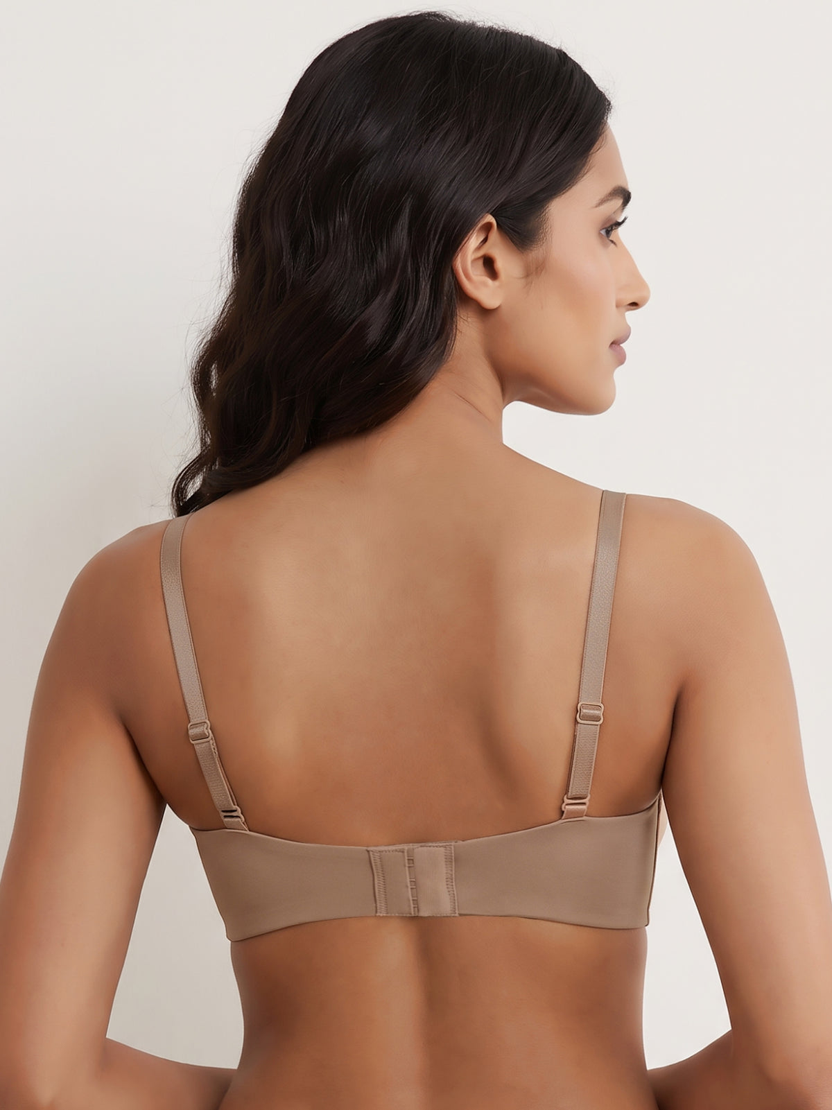 Lightly Padded Full Coverage Bra with Breezy Mesh Detail