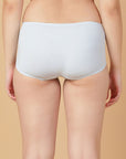 Mid Rise Cotton Hip Hugger Brief with Shiny Edge Waist (Pack of 3)