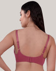 Full Coverage Padded Non Wired Ultrasoft Seamless Bra