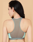 Seamless Padded Racerback Sports Bra